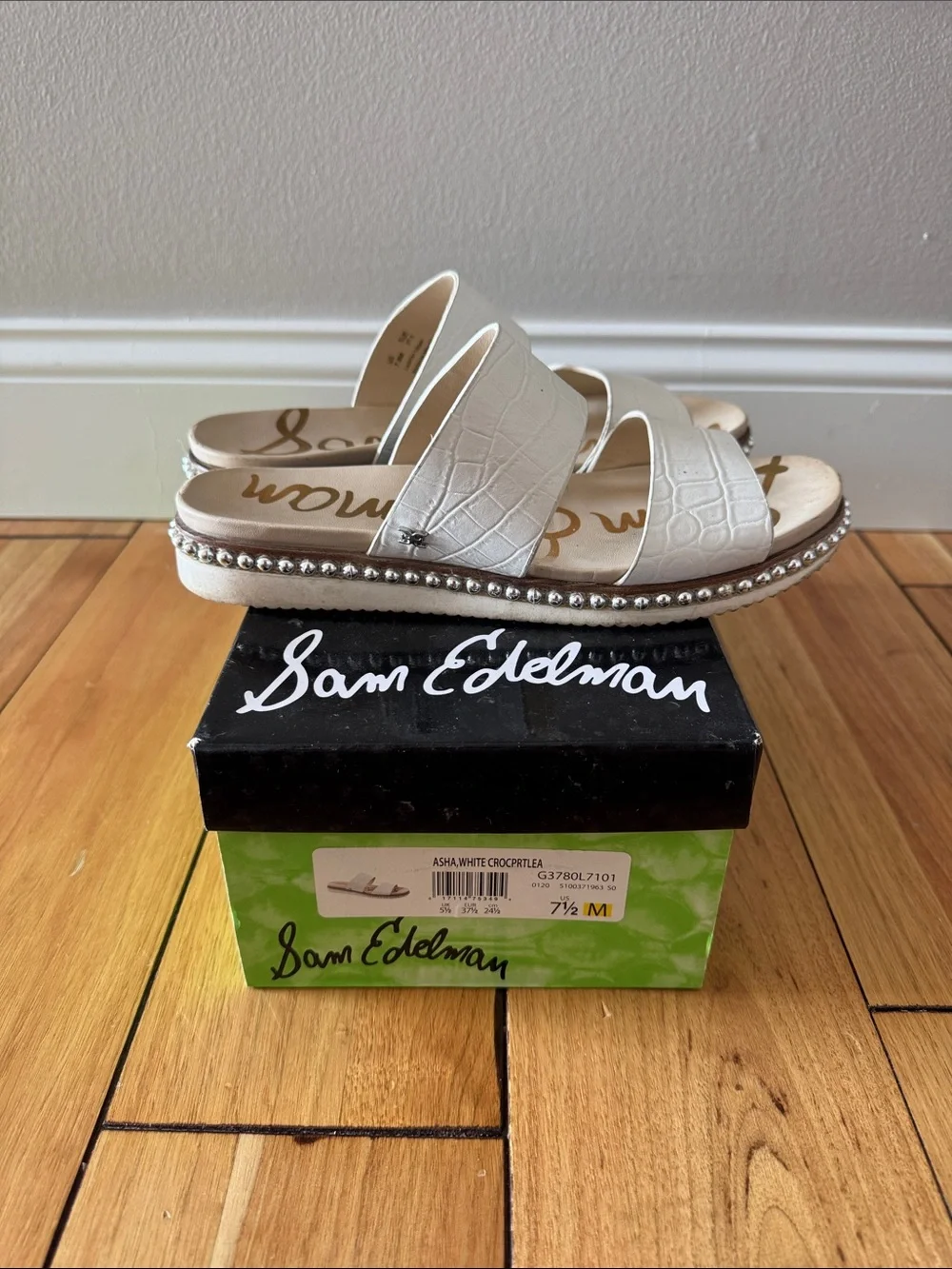 Sam Edelman Snakeskin Sandals Size 7